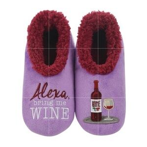 Sherpa-lined Fuzzy Cute Slippers Non-Slip Sole Slippers